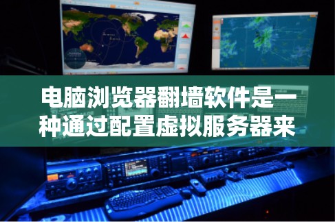 电脑浏览器翻墙软件是一种通过配置虚拟服务器来运行网络资源的工具，允许在本地计算机上访问国际化的网络资源。以下是该软件的详细步骤和操作指南