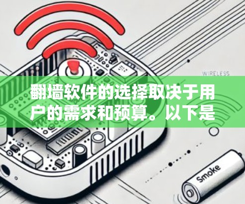 翻墙软件的选择取决于用户的需求和预算。以下是一些推荐的工具和方法