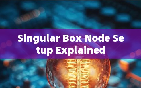 Singular Box Node Setup Explained Singular Box Node Setup Explained