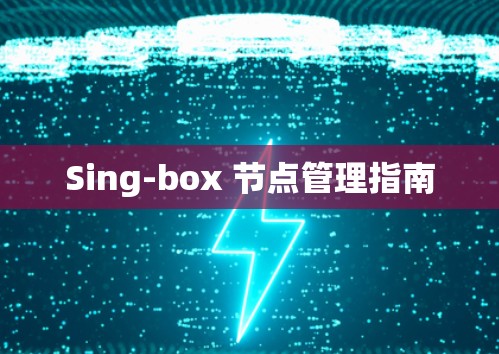 Sing-box 节点管理指南 Sing-box 节点管理指南