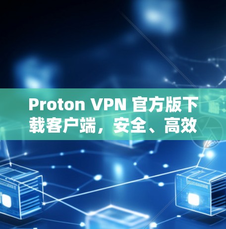 Proton VPN 官方版下载客户端，安全、高效、个性化的VPN解决方案