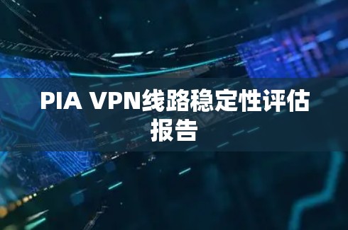 PIA VPN线路稳定性评估报告