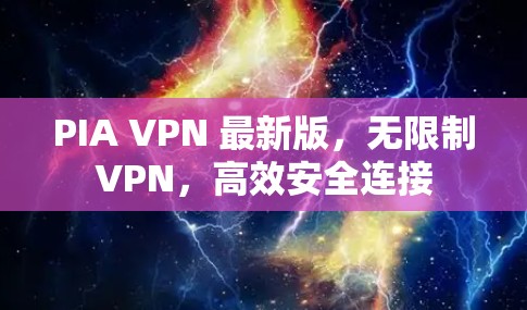 PIA VPN 最新版，无限制VPN，高效安全连接