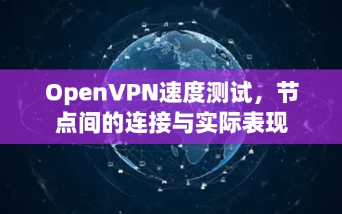 OpenVPN速度测试，节点间的连接与实际表现